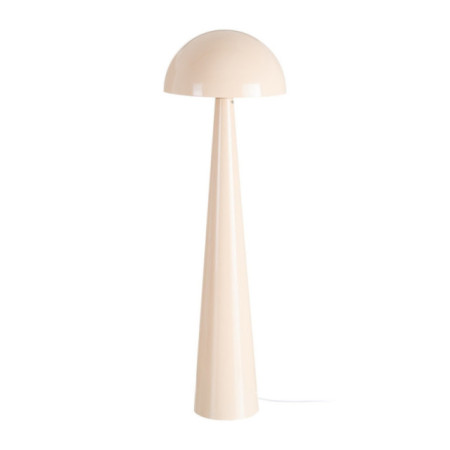 LÁMPARA SUELO BEIGE METAL 40 X 40 X 128 CM
