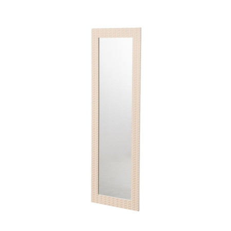 ESPEJO TEXTURA NATURAL MADERA DECORACIÓN 53 X 2 X 155 CM