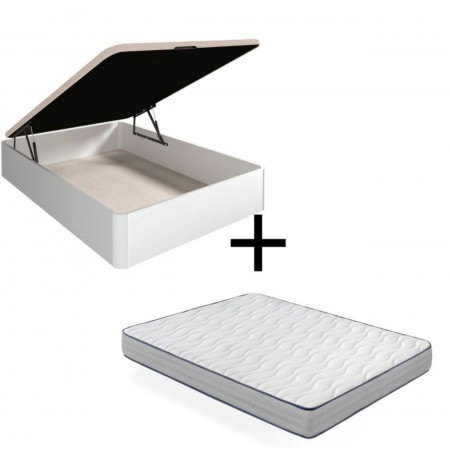 Pack canapé y colchón individual 90 x 190 cm Valencia económico