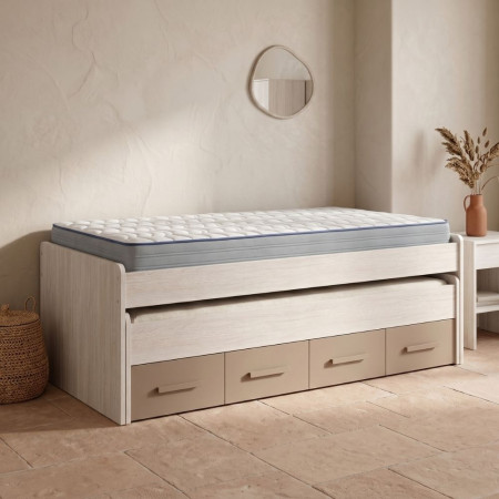 Oferta cama nido Ares con somieres y Colchón