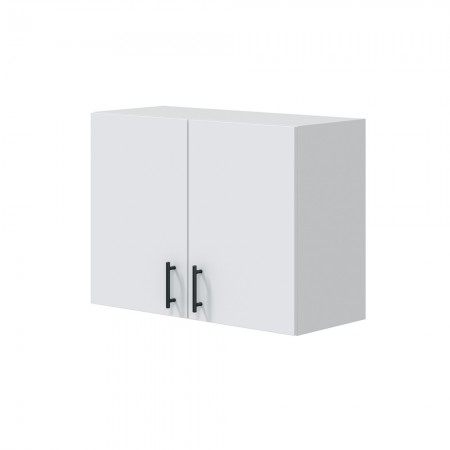 Modulo de Cocina Alto 80 cm Kira Blanco Brillo 2 puertas 80 x 59 x 34 cm