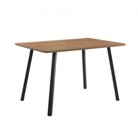 Mesa de comedor fija Edna Roble 120 x 75 x 80 cm