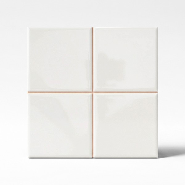 Pure Blanco Brillo 20x20 PRECORTADO (10x10)